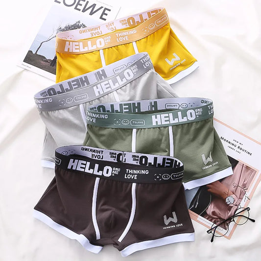 Hello™ Boxers – Sous-vêtements Homme les Plus Vendus (2 Achetés, 2 Offerts)