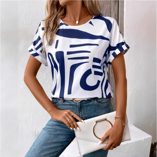 Sally™ – Blouse d'Été Élégante
