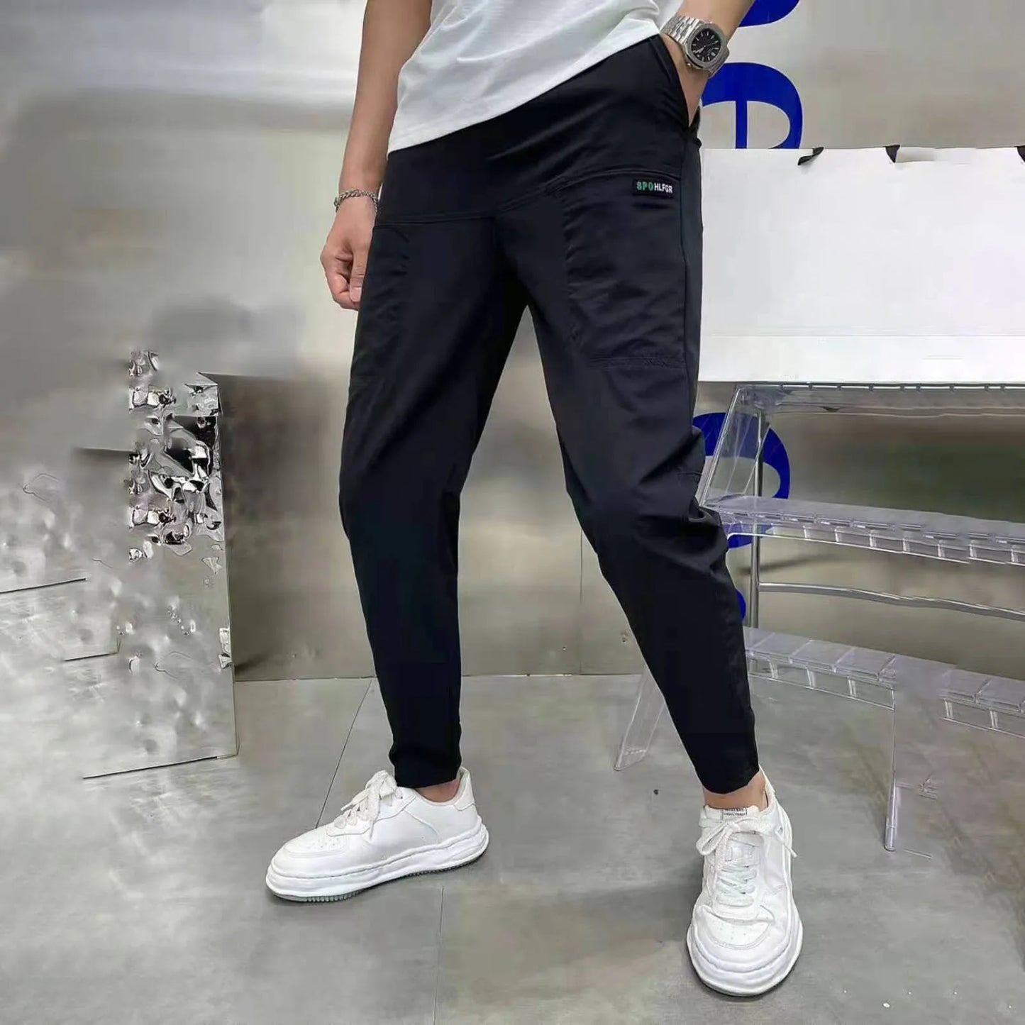 Ethan – Pantalon Cargo Moderne