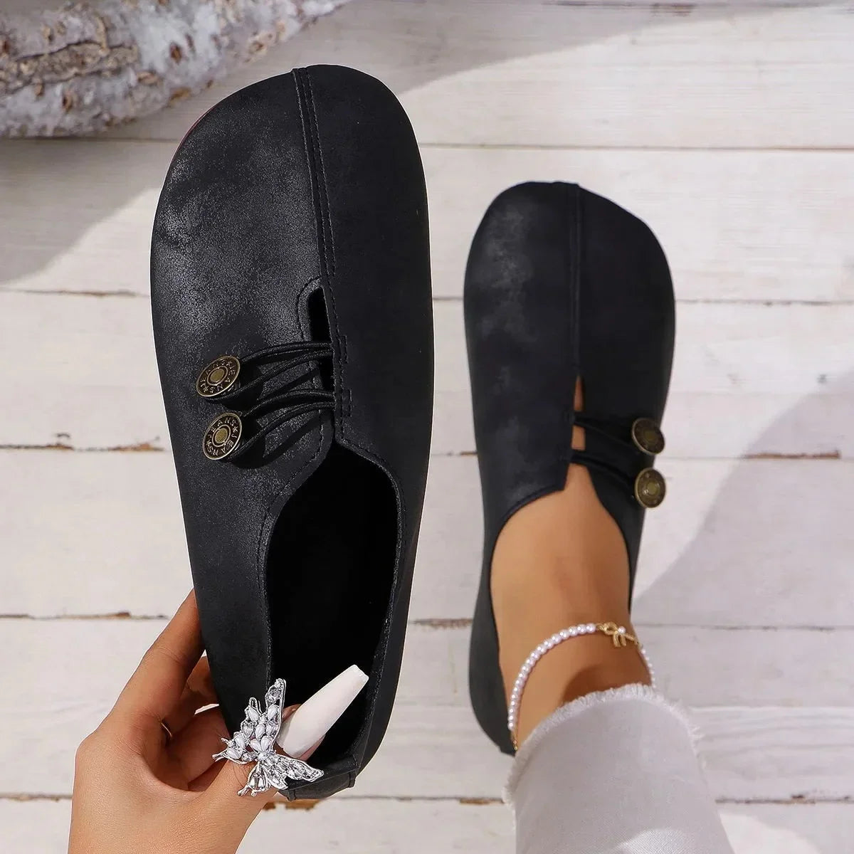 Greta™ – Chaussures Souples et Confort Flex