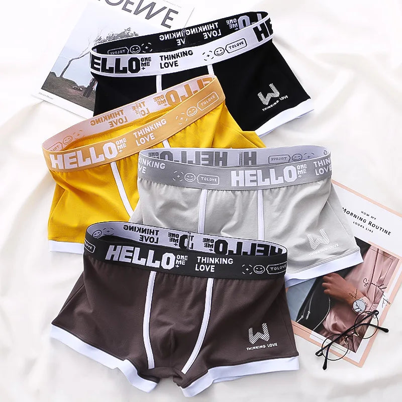 Hello™ Boxers – Sous-vêtements Homme les Plus Vendus (2 Achetés, 2 Offerts)™ Boxers – Sous-vêtements Homme les Plus Vendus (2 Achetés, 2 Offerts)