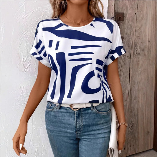 Sally™ – Blouse d'Été Élégante