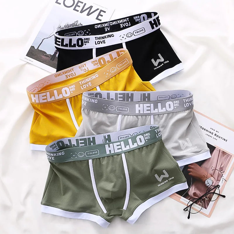 Hello™ Boxers – Sous-vêtements Homme les Plus Vendus (2 Achetés, 2 Offerts)™ Boxers – Sous-vêtements Homme les Plus Vendus (2 Achetés, 2 Offerts)