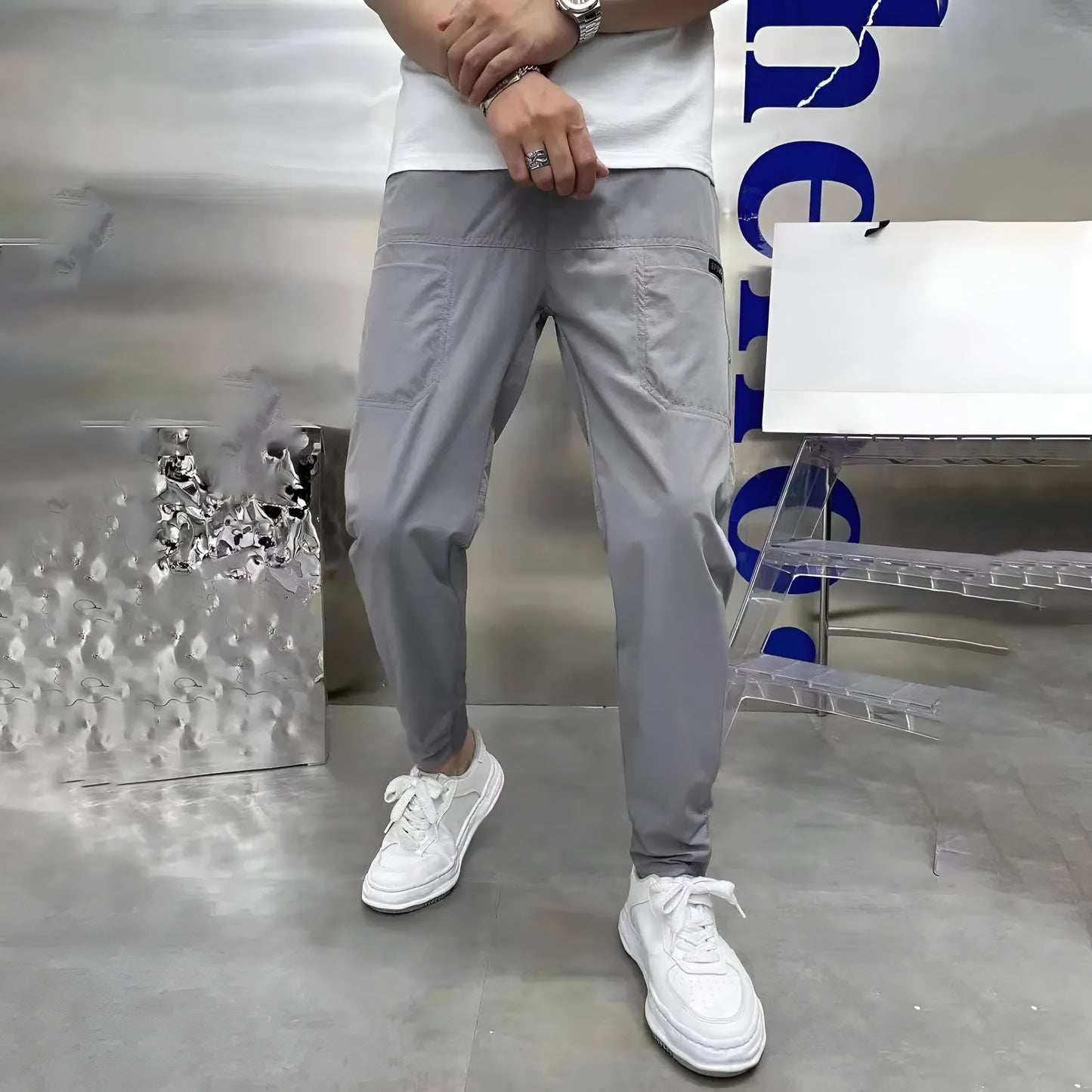 Ethan™ – Pantalon Cargo Moderne