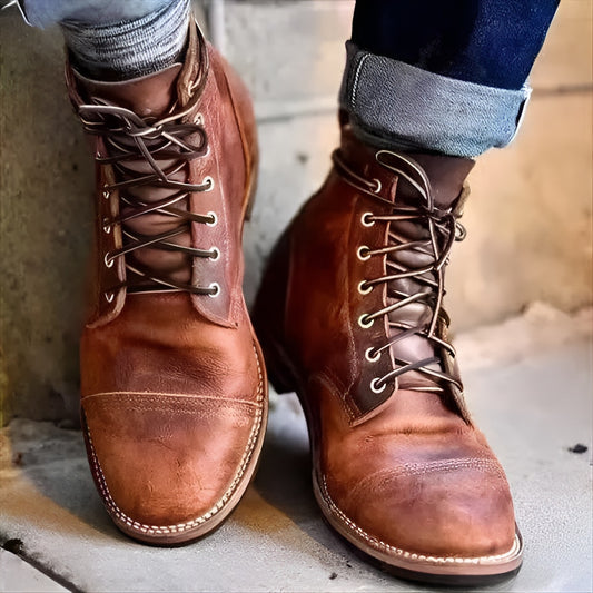 Atlas™ | Chaussures en Cuir pour Homme, Confort Toute la Journée